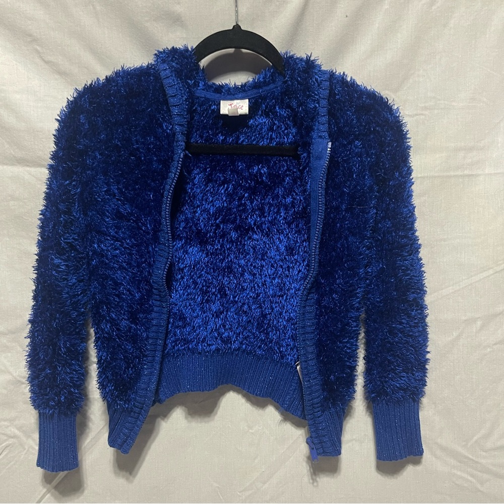 Justice Blue Zipup Jacket